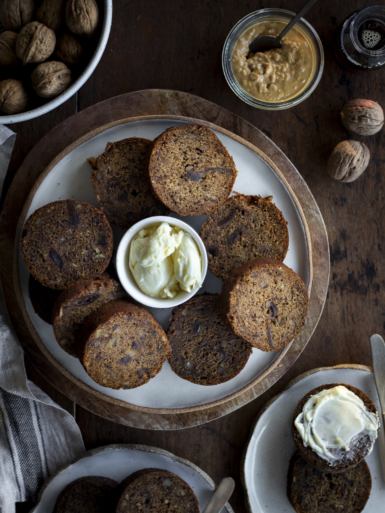 Maple, Walnut, and Date Loaf– kinfolkandco